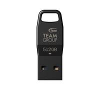 TEAMGROUP 512GB S5 USB 3.2 Gen 1 (USB 3.1/3.0) Up to 140MB/s Flash Thumb Drive, External Data Storage Memory Stick Compatible with Computer/Laptop/Desktops/PC,Type-A,COB Tech,Hang Hole