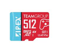 TEAMGROUP APEX 512GB microSD Express Card, microSDXC Memory Card U3 A1 V30 R/W up to 800/700 MB/s, for Nintendo Switch2, UHS-I Compatible, with Adapter TAPMSDE512GIV30A102