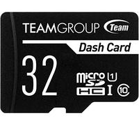 TEAMGROUP Dash Card 32GB for Dash Cam MicroSDHC UHS-I U1 High Compatibility Flash Memory Card with Adapter for Outdoor, Sports, Full HD Shooting