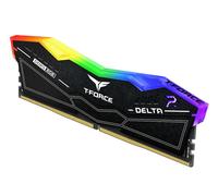 TeamGroup Delta RGB 32GB (2X16GB) DDR5 PC5-44800C30 6000MHz Dual Channel Kit - Black (FF3D532G6000HC30DC01)