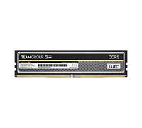 TEAMGROUP Elite Plus DDR5 16GB 4800MHz PC5-38400 CL40 Unbuffered Non-ECC 1.1V UDIMM 288 Pin Desktop Memory Module Ram (Black) - TPBD516G4800HC4001