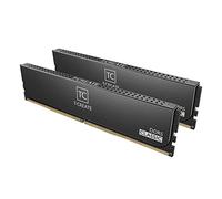 TEAMGROUP T-Create Classic 10L DDR5 32GB Kit (2 x 16GB) 6000MHz (PC5-48000) CL48 Desktop Memory Module Ram, Supports Both Intel & AMD - CTCCD532G6000HC48DC01, Black-UDIMM
