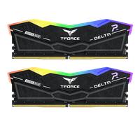 TeamGroup Delta RGB 32GB (2X16GB) DDR5 PC5-44800C30 6000MHz Dual Channel Kit - Black (FF3D532G6000HC30DC01)
