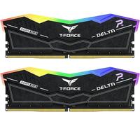 TEAMGROUP T-FORCE DELTA RGB 32 GB 8000 MHz DDR5 Memory Kit - 16 GB x 2, Black