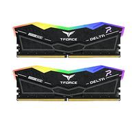 TEAMGROUP T-Force Delta RGB DDR5 Ram 32GB (2x16GB) 6400MHz PC5-51200 CL32 Desktop Memory Module Ram for 600 700 Series Chipset XMP 3.0 Ready Black FF3D532G6400HC32ADC01