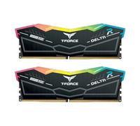 TEAMGROUP T-Force Delta RGB DDR5 Ram 64GB (2x32GB) 6000MHz PC5-48000 CL38 Intel XMP 3.0 & AMD Expo Compatible Desktop Memory Module Ram Black FF3D564G6000HC38GDC01