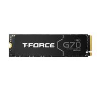 TEAMGROUP T-FORCE G70 PRO Graphene Heatsink 2TB DRAM SLC Cache 3D TLC NAND NVMe InnoGrit PCIe Gen4x4 M.2 2280 Gaming Internal SSD works with PS5 Read/Write 7400/6800 MB/s TM8FFH002T0C129