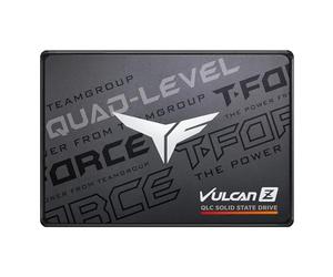 TEAMGROUP T-Force Vulcan Z 1TB SLC Cache 3D NAND QLC 2.5 Inch SATA III Internal Solid State Drive SSD (R/W Speed up to 550/500 MB/s) T253TY001T0C101