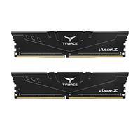 TEAMGROUP T-Force Vulcan Z DDR4 16GB Kit (2x8GB) 3200MHz (PC4-25600) CL16 Desktop Memory Module Ram Black TLZBD416G3200HC16FDC01
