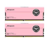 TEAMGROUP T-Force XTREEM DDR5 Ram 32GB (2x16GB) 7600MHz PC5-60800 CL36 A-DIE Desktop Memory Module Ram for Intel XMP 3.0 & AMD Expo Compatible Pink FFPD532G7600HC36FDC01