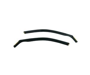 TeamHEKO Wind deflectors 2-pc full HEKO tinted compatible with SKODA ENYAQ IV SUV since 2020