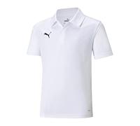 Puma Teamliga Sideline Short Sleeve Polo White 13-14 Years Boy