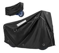 Team Obsidian Motorcycle Covers - Waterproof Outdoor Bike Storage - Upgraded Motorbike Cover - Motorbike Accessories for Moped, Mobility Scooter - Dust or Rain Oxford Bag Protector