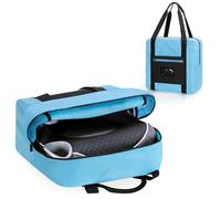 Teamoy Booster Car Seat Bag Compatible with Almost Booster Seat, Blue