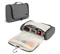 Teamoy Dyson Airwrap Travel Case with Front Pocket and Hanging Hook, Grey