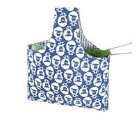 Teamoy Knitting Tote Bag, Travel Project Wrist Bag for knitting Needles(up to 14 Inches), Yarn and Crochet Supplies, Multipurpose, Perfect Size for Knitting on The Go (Large, Sheep)