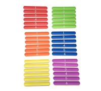 Teams In A Snap - Set of 36 snap bracelets for easy team selection.
