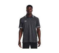 Teams Performance Polo With Tipped Details by Under Armour, Stealth Gray/White, XXL
