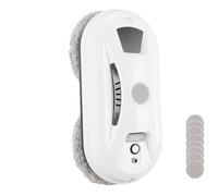 TeamSky Window Cleaner Robot Smart Glass Cleaner Robot Automatic Robot Window Cleaner with 5600 Pa Powerful Suction, Deep Cleaning, Suitable for Home and Office Buildings