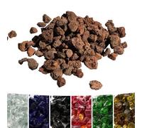 3Kg Natural Fire Stones for Outdoor Garden Gas Firepits - Brown