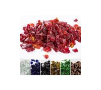Teamson Home 4 Kg Lava Rocks For Gas Fire Pit, Tempered Fire Glass, Red Teamson Home Red