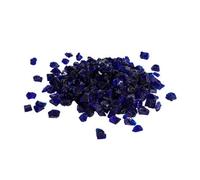Teamson Home 4 Kg Lava Rocks for Gas Fire Pit, Tempered Fire Glass,