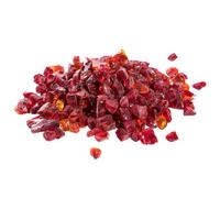 4kg Red Tempered Fire Glass Lava Rocks for Outdoor Gas Fire Pits - Red