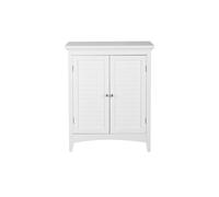 Teamson Home Bathroom White Wooden Free Standing Cabinet Unit Teamson Home White