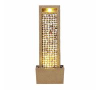 Teamson Home Coastal Seashells Water Fountain with LED Lights