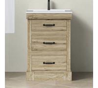 Teamson Home Donovan Vanity Sink - Light Oak