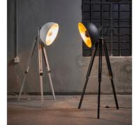 Versanora Tripod LED Standard Floor Lamp White - White