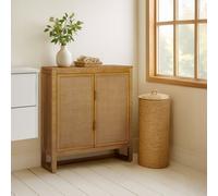 Teamson Home Hatteras Sideboard Accent Cabinet 2 Rattan Doors, Natural Teamson Home Natural