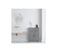 Teamson Home Wooden Bathroom Furniture Floor Cabinet Grey EHF-F0018 - Grey