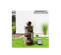 Teamson Home Garden & Outdoor Solar Powered Water Feature with Lights,