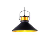 Teamson Home Pendant Led Light Black Modern Hanging Ceiling Lighting Teamson Home Black