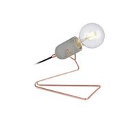 Pettit Accent Table Lamp, Electric Reading Desk Light For Living Room Teamson Home Stone One Size