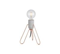 Teamson Home Piccola Accent Tripod Table Lamp, Electric Reading Desk Light in Stone Teamson Home Stone