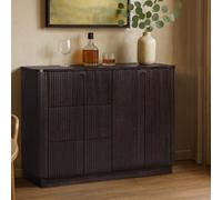 Teamson Home Sideboard Cabinet With 3 Drawers And Door Storage, Espresso