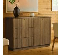 Teamson Home Sideboard Cabinet With 3 Drawers And Door Storage, Tan