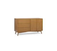 Teamson Home Tremolo Wooden Sideboard 3 Drawers 2 Doors, Natural