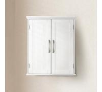 Teamson Home Wooden Bathroom Furniture Wall Medicine Cabinet EHF-F0007 - White