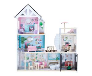 Teamson Kids By Teamson Kids 3-Story Dreamland Dollhouse With Elevator