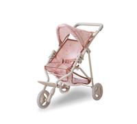 Teamson Kids Olivia's Little World - Confetti Doll Jogging Stroller, Beige, Brown