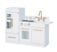 Harriet Bee Avalos Kitchen Set brown/white
