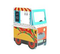 Teamson Kids My Little Helper Kids Taco Truck Playset, Multicolour | With Accessories
