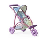 Teamson Kids Olivia's Little World Iridescent Magical Dreamland Baby Doll Jogging Stroller