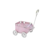 Teamson Kids Olivia's Little World Polka Dots Baby Doll Pull Along Wagon Trolley in Pink Teamson Kids Pink