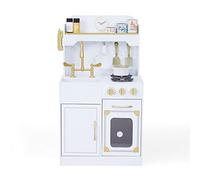 Teamson Kids Petite Versailles Classic Play Kitchen with Accessories, White
