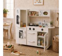 Teamson Kids Little Chef Westchester Retro Play Kitchen - Ivory
