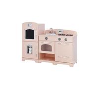 Teamson Kids Pink Wooden Toy Kitchen With Fridge By Play Kitchen Teamson Kids Pink